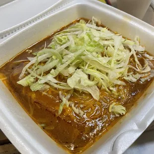 4. 2 Enchiladas Combo (both cheese)