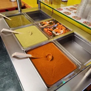 Salsa bar