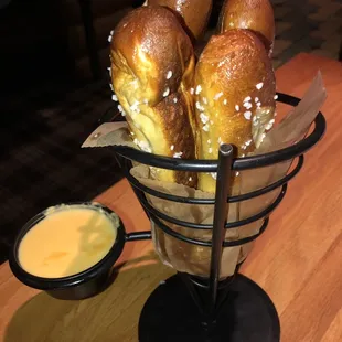 Bavarian Pretzel Logs