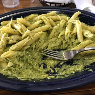 Vegetable Pasta with Pesto Sauce