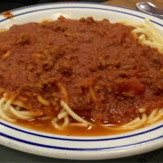All You Can Eat Spaghetti Thursday Special