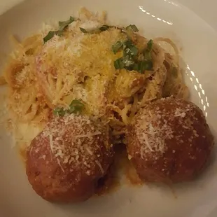 Spaghetti and Meatballs