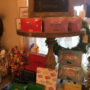 Hello summer from these fabulous Louis Sherry tins full of delicious chocolates!