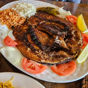 Grilled fish - 3lbs at $10/lb = $30