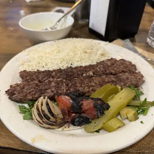 Half Iraqi Kebab