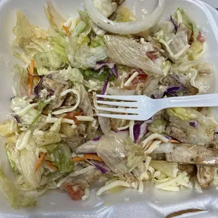 Jamaican Jerk Chicken Salad.