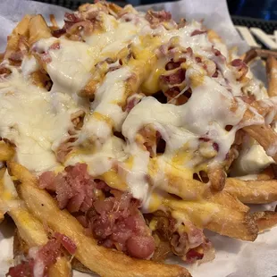 a loaded french fries