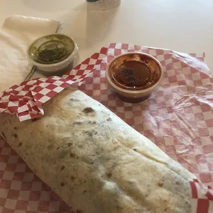 Breakfast burrito!! Yum!