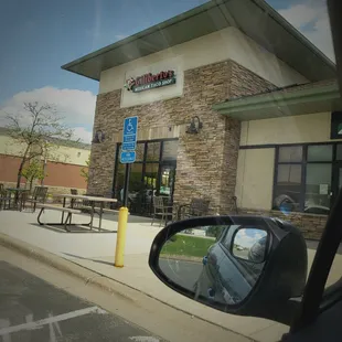 a side view mirror