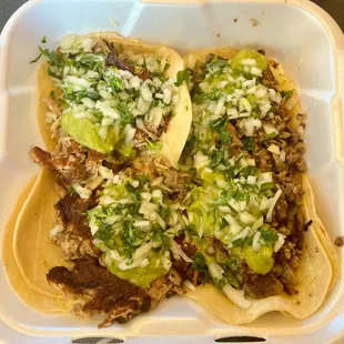 Soft shell tacos