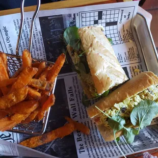 Chicken Curry Sandwich
