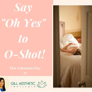 This Valentines Day, don't be left dissatisfied and stimulate your sexual wellness with an O-Shot!