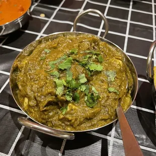 Saag paneer