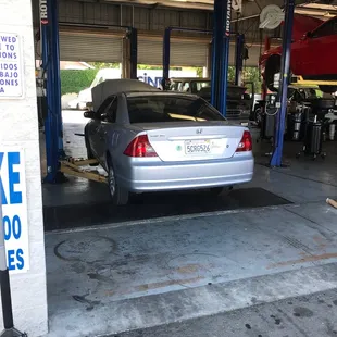 My car is getting worked on. Ac belt, transmission belt and valve cover gasket and 4 spark plugs. Air filter.. Sam was super helpful to me.