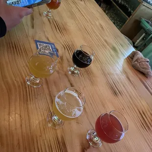 4oz pours of everything