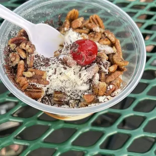 Turtle sundae