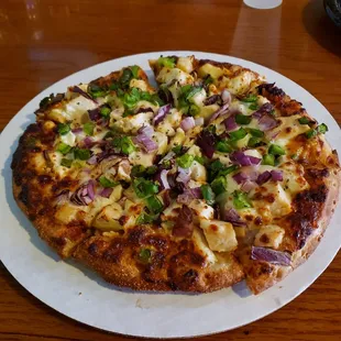 Cajun Chicken Pizza. Yuuuuuuuuuummmmmmmy!!