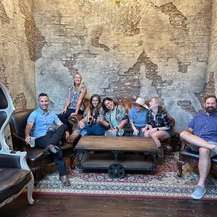 Cool area to take group pics!