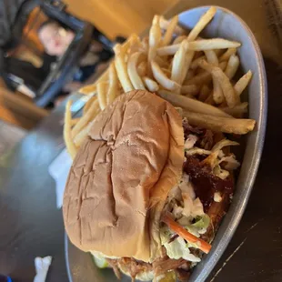 Pulled pork sando...to die for!