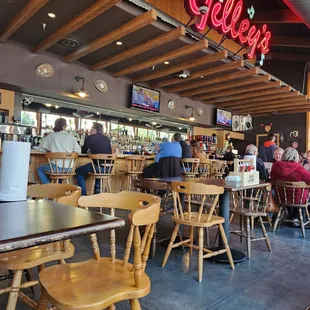 waffles, interior
