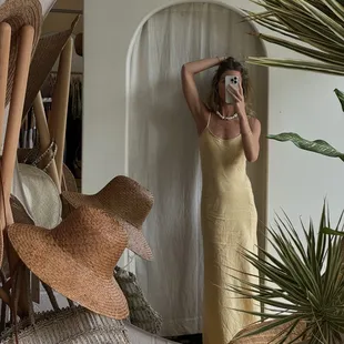 In Store: The Luma Dress in Eggnog