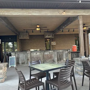 Patio bar