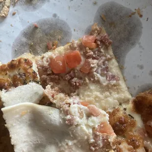 Overcooked with no extra sauce on the pizza as I asked