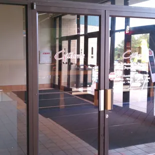 Gillum's entrance inside the mall.