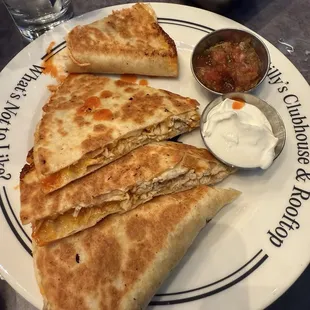 BBQ Chicken Quesadilla