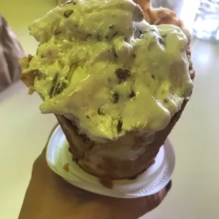 Butter pecan ice cream