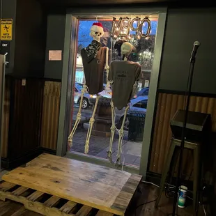 Gilman's front window