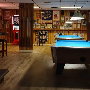 Two 7-foot tables in good condition