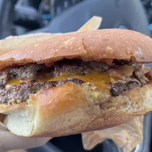 1/2 LB hickory burger