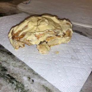 Looks like they took this out of a box of other Manske's and tore off part of the roll