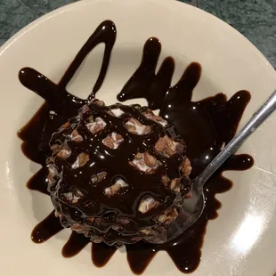 No better dessert than a Gil's Cafe pecan ball.