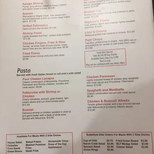 Giant Menu!