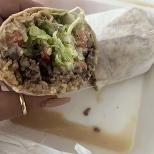 Carne Asada Steak Burrito