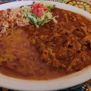 Carne Adovada Combination Plate