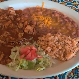 Carne Adovada Plate