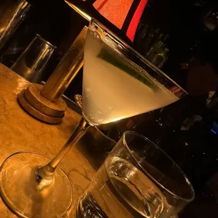 Cucumber martini