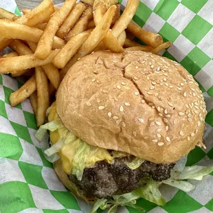 Kiddie Burger &amp; Fries