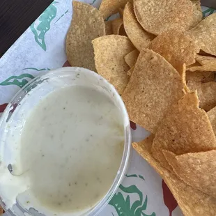 Chips and queso