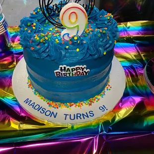 My daughters birthday cake