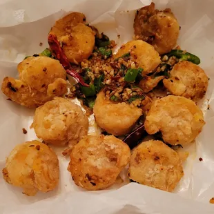 Salt &apos;n Pepper Prawns,  no shell, 11 shrimp in order