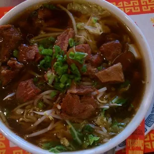 Beef noodles soup