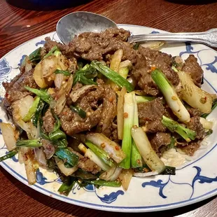 Mongolian Beef. Excellent.