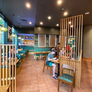 View from the entrance