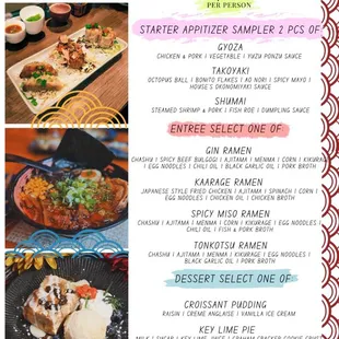 Restaurant Week 1/31 - 2/9/2025