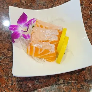 Salmon Belly Sashimi