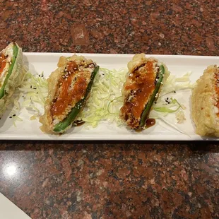 Jalapeo Bomb (4 pcs). DELICIOUS!!!!!